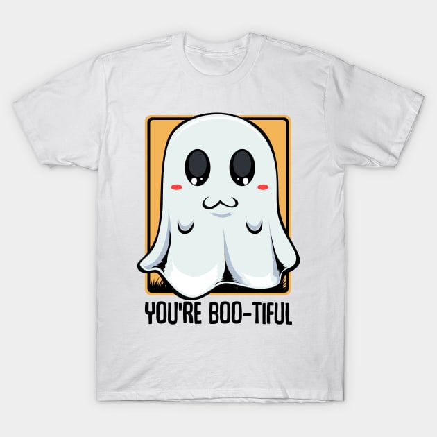 Halloween Ghost T-Shirt by Lumio Gifts